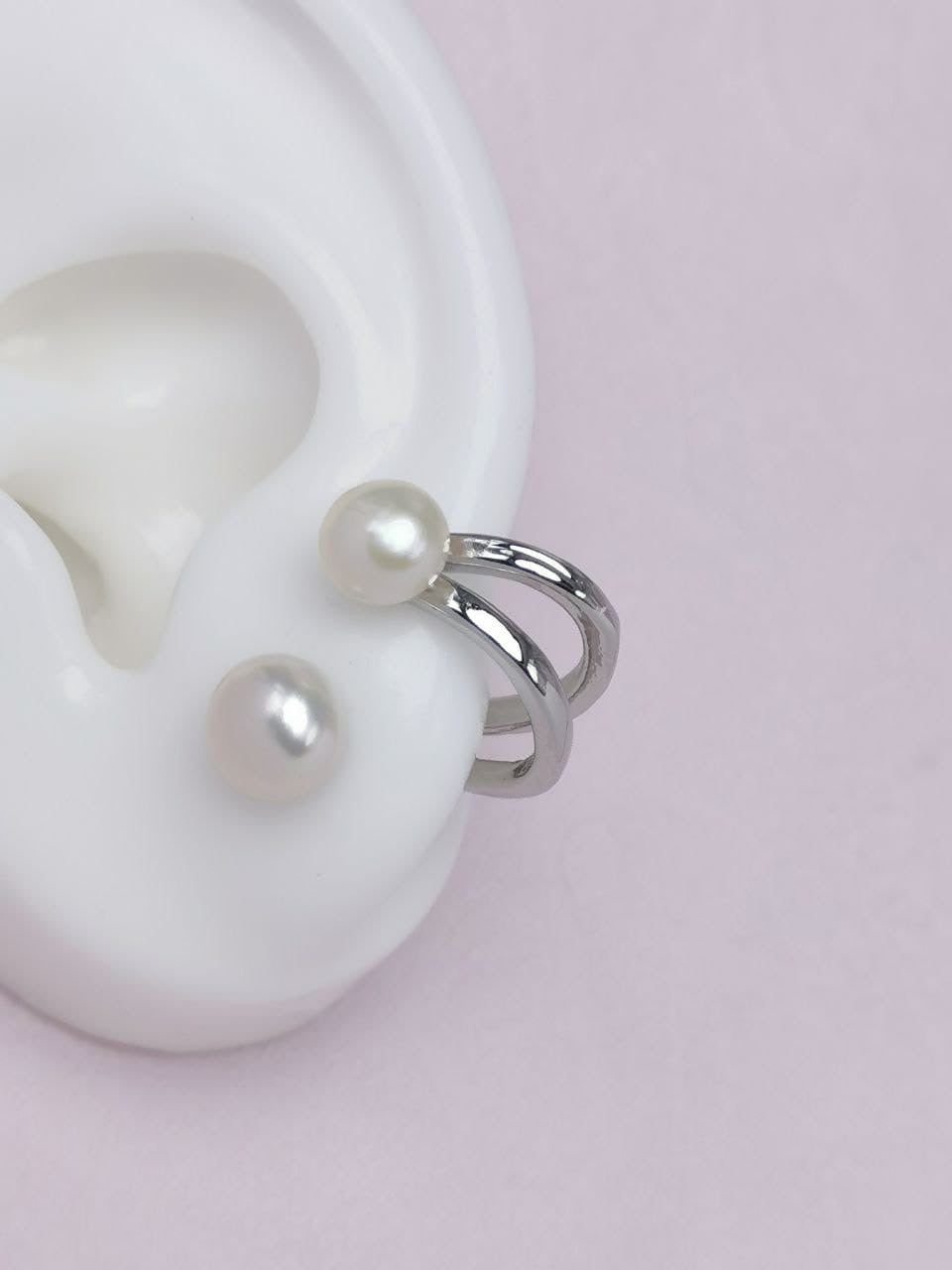 Jacket Pearl Studs